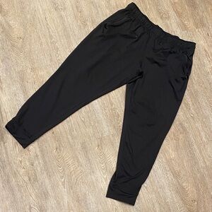 Black Athletic Jogger Pants